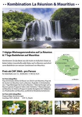 Kombination La Réunion - Mauriitus