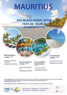 Black Friday Angebot Beachcomber Hotels 
