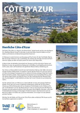 Reisebericht Côte d'Azur