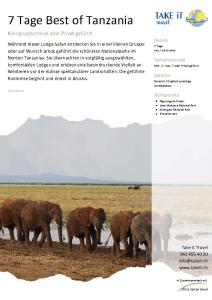 Best of Tanzania